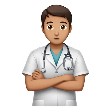 Doctor behind bars in jail sticker