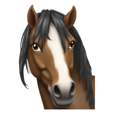 Cheval rougz sticker