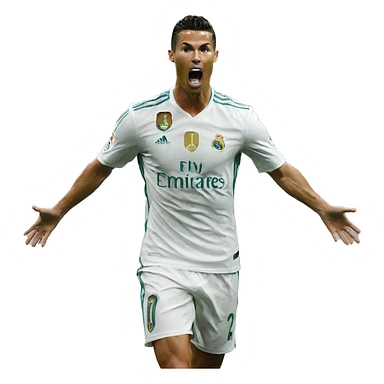 Suprised Cristiano Ronaldo sticker