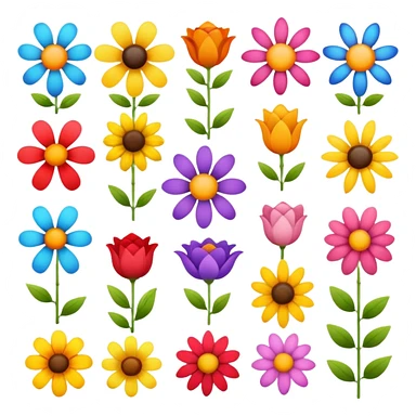 Flores sticker
