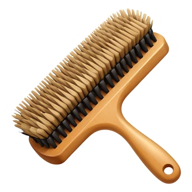 Shoulder brush sticker