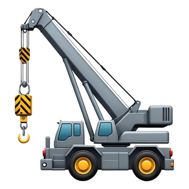mobile crane sticker