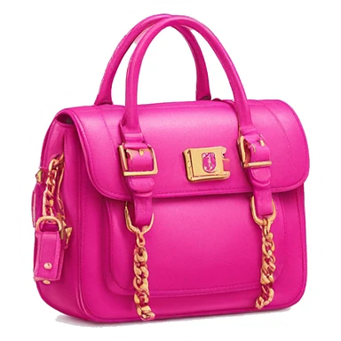 hot pink juicy couture bag sticker