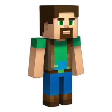 Steve «  Minecraft » sticker