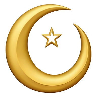 islam moon sticker