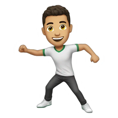 Ronaldo dancing sticker