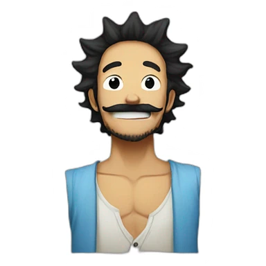 Leffy (one piece) sticker