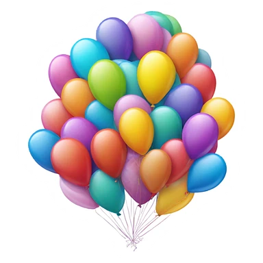 18 ballon for birthday sticker