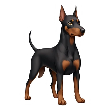 Доберман sticker