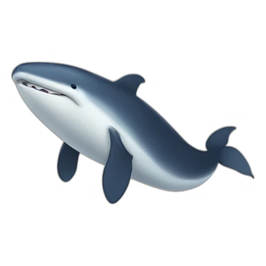 Baleine sur souris sticker