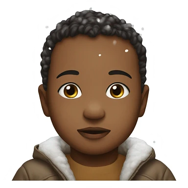 baby’s first snow sticker