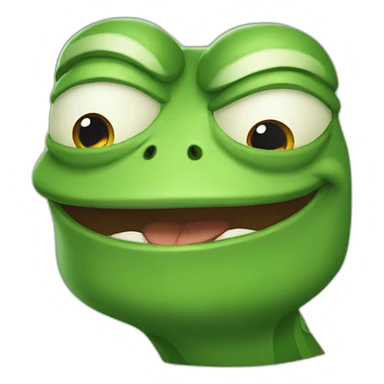 happy pepe sticker