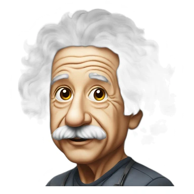 DJ Albert Einstein sticker