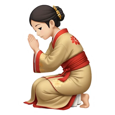  Japan – Bowing sticker
