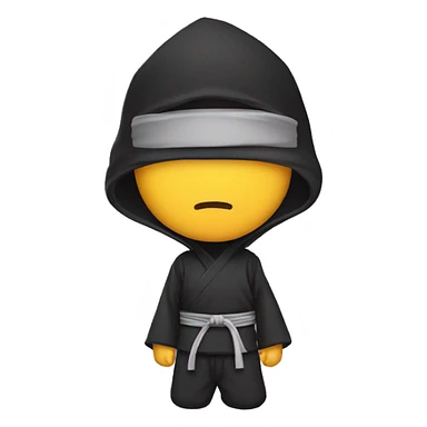 confused ninja sticker