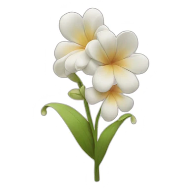Fleurs sticker