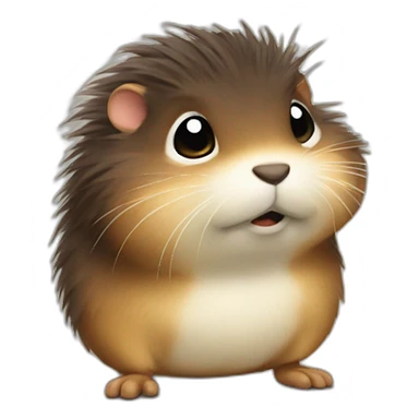 Sassy lemming sticker