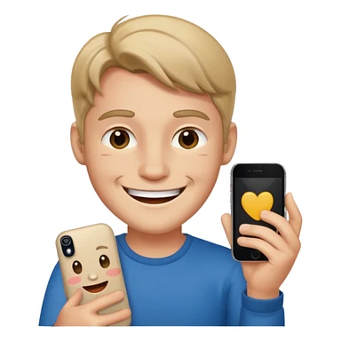 Leon guiñando el ojo iphone sticker