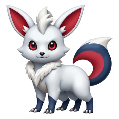 Zangoose-Minccino-Absol-fusion sticker