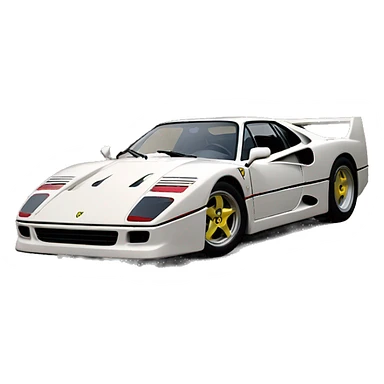 Ferrari f40 sticker