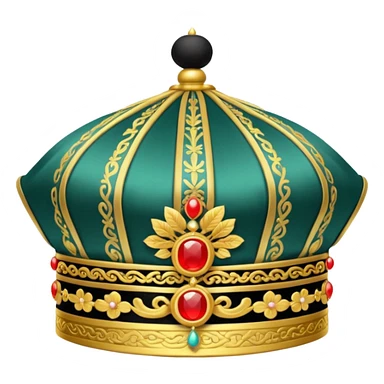Chinese aristocratic hat sticker