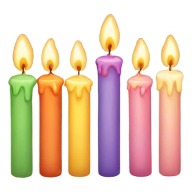 Candles sticker