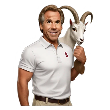 Nick Saban goat sticker