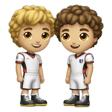 The first time the team had played together was the first game in which they played in a tournament  sticker