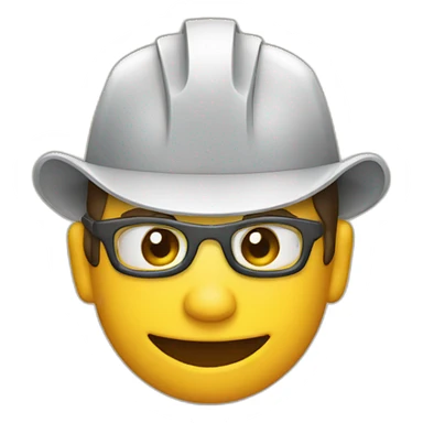 Worker smiles on the farm sticker