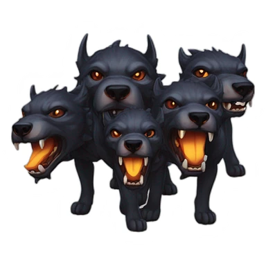 Cerberus ULTRAKILL with 3 head sticker