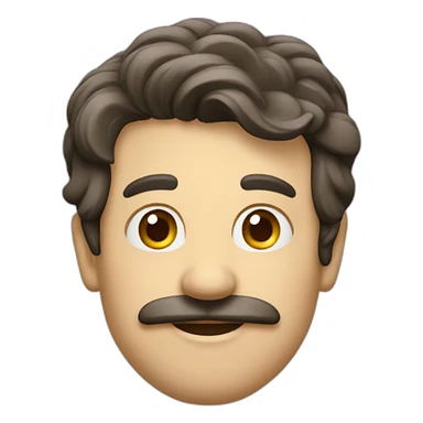 Monsieur qui rigole  sticker