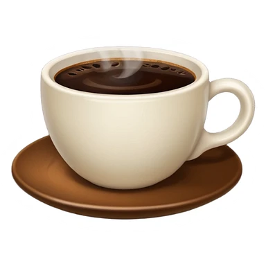 Coffee without Saucer. sticker