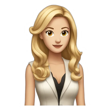 Serena van der woodsen sticker