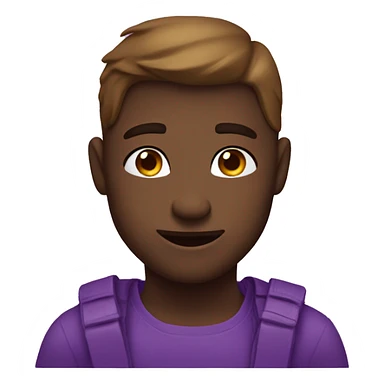 😍 with purple heart eyes sticker