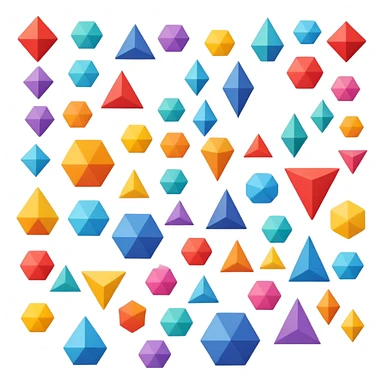 Shapes sticker