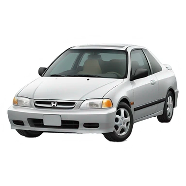 1999 honda civic  sticker