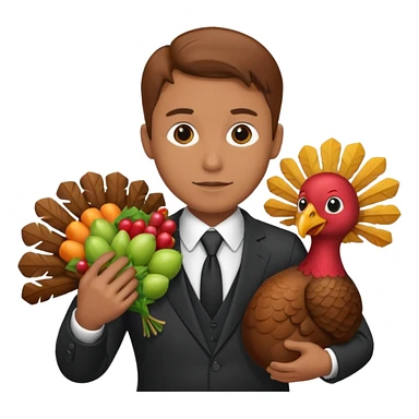 Turkey at the bank sticker