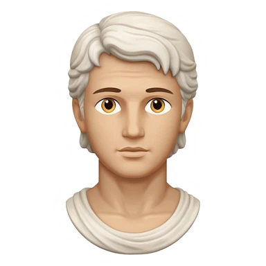 David stand statue sticker