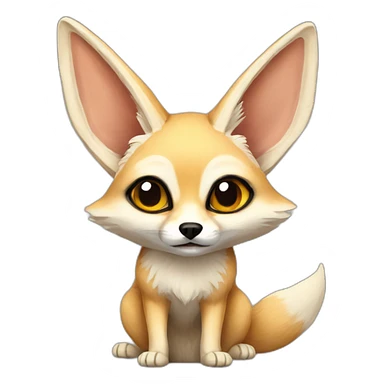 Fennec fox sticker