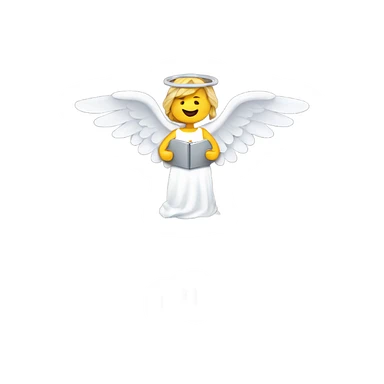 Angels holding Empire State Building  sticker