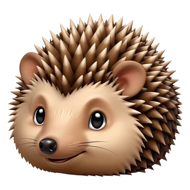 Hérisson Macro sticker