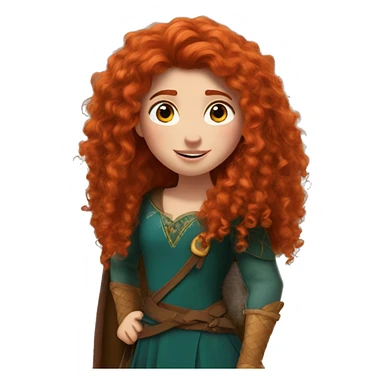 Merida Disney  sticker
