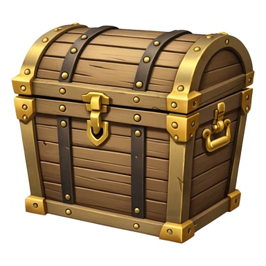 treasure chest sticker