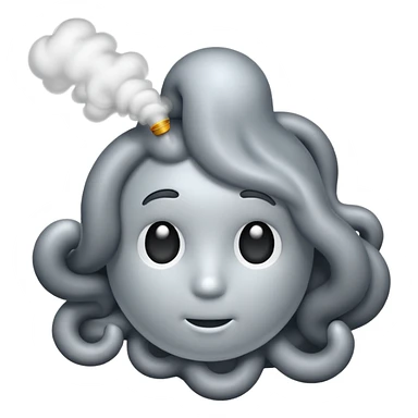 Cigarette smoking sticker