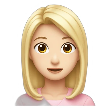 ピンクのうさぎ sticker