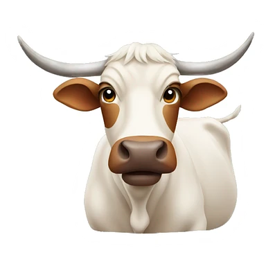 scotland cow sticker