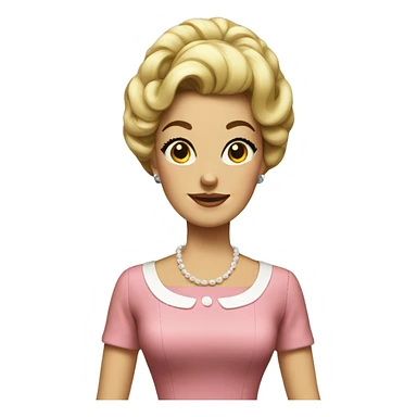 60s housewife sticker