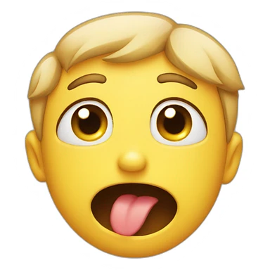 Smile while crying sticker