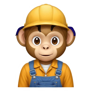 changuito con overol saltanto sticker