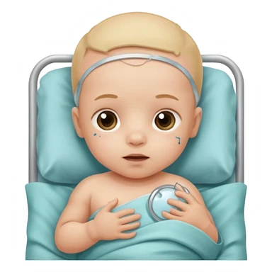 create me Paediatric Surgery emoji for 👶 Baby or 👧 Girl/👦 Boy: Emojis to signify children or pediatric patients giving birth sticker